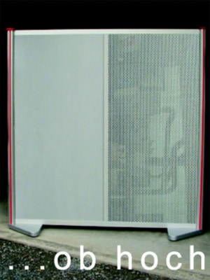 Raumteiler Flexi 4-Kammer Systemwand rund