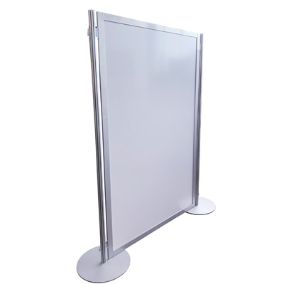 Systemstellwand magnetische Stellwand mit Tellerfuß