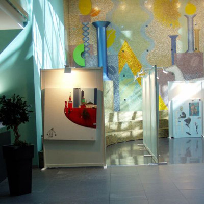 Systemstellwand R8 mit Auslegefu�