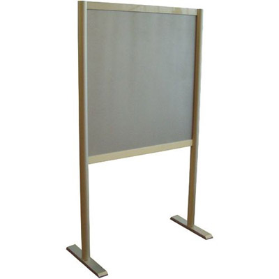 Systemstellwand R8 mit Holzfu�