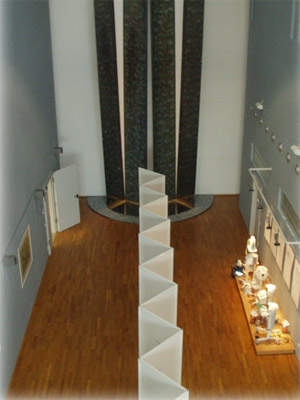 Systemstellwand R8 Winkelaufbau